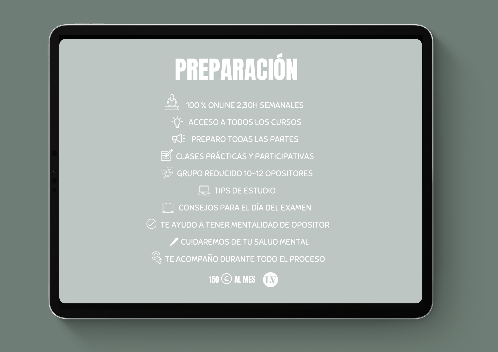 Curso Preparación - Reverso
